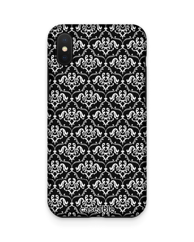 Black French Lillies Premium Phone Case Apple iPhone XS Max