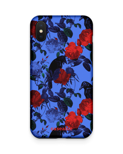 Roses And Ravens Premium Phone Case Apple iPhone XS Max