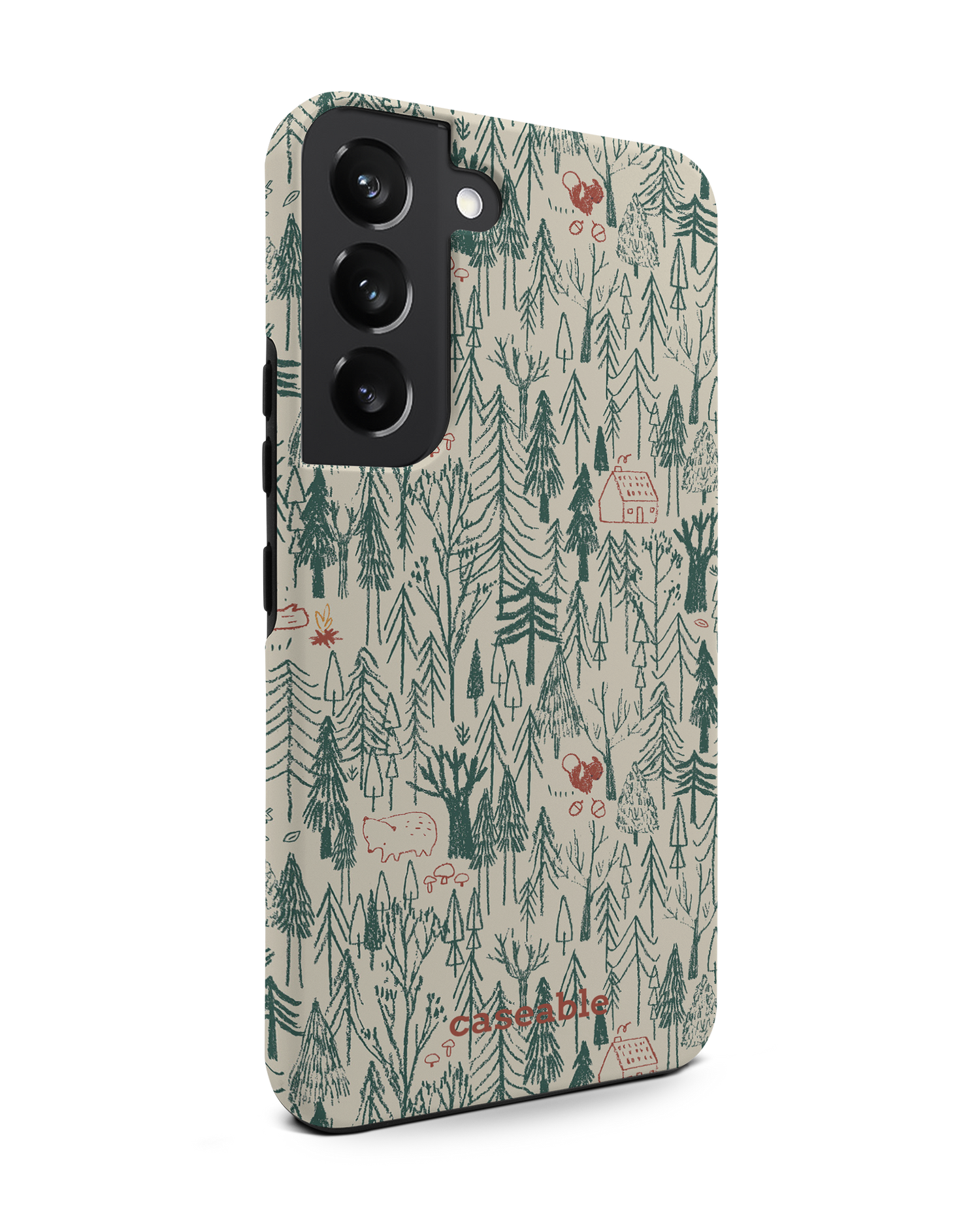 Wonder Forest Premium Phone Case Samsung Galaxy S22 5G: View from the left side