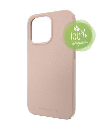 Sand Pink Eco-Friendly Phone Case for Apple iPhone 13 Pro: 100% Biodegradable