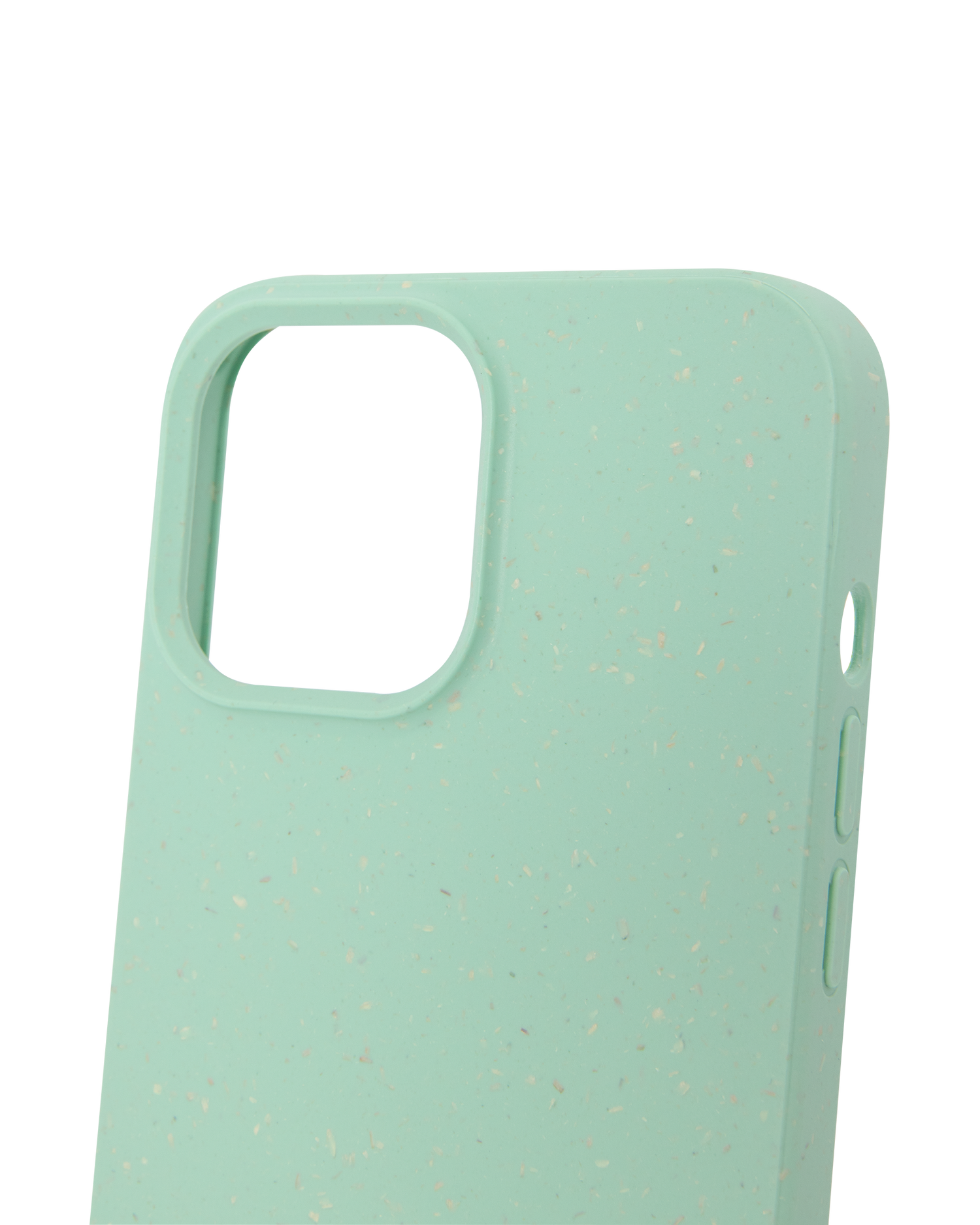 Light Green Eco-Friendly Phone Case for Apple iPhone 13 Pro Max: Details outside