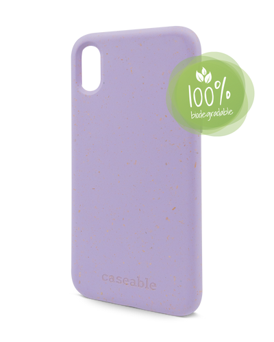 Purple Eco-Friendly Phone Case for Apple iPhone X, Apple iPhone XS: 100% Biodegradable