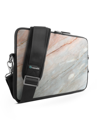 Mother of Pearl Marble Premium Laptop Bag 13 inch