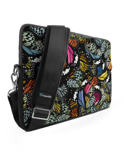Psychedelic Butterflies Premium Laptop Bag 15 inch