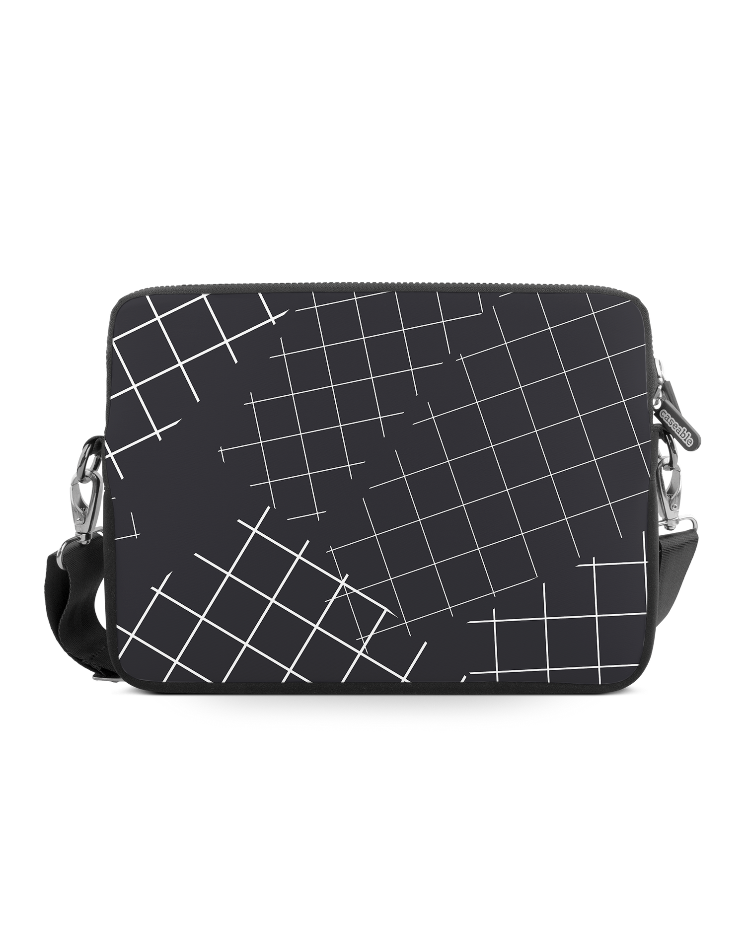 Grids Premium Laptop Bag 15 inch: Front View