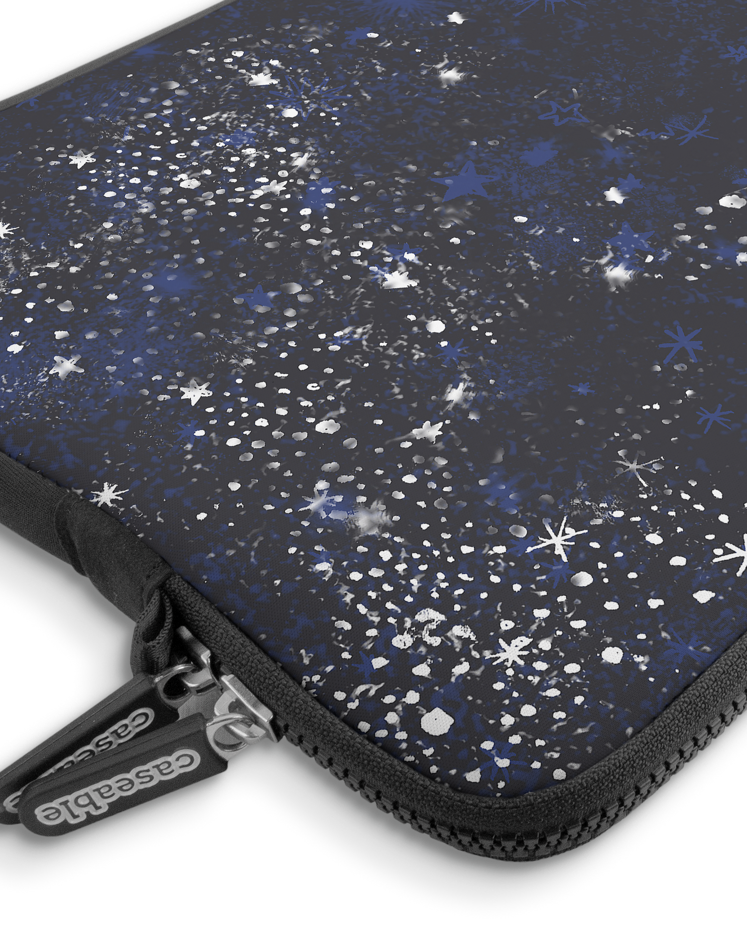 Starry Night Sky Premium Laptop Bag 13-14 inch with device inside