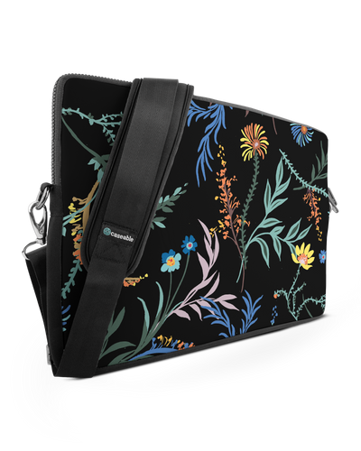 Woodland Spring Floral Premium Laptop Bag 17 inch