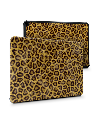 Leopard Skin Tablet Smart Case for Amazon Fire HD 10 (2021): Front View