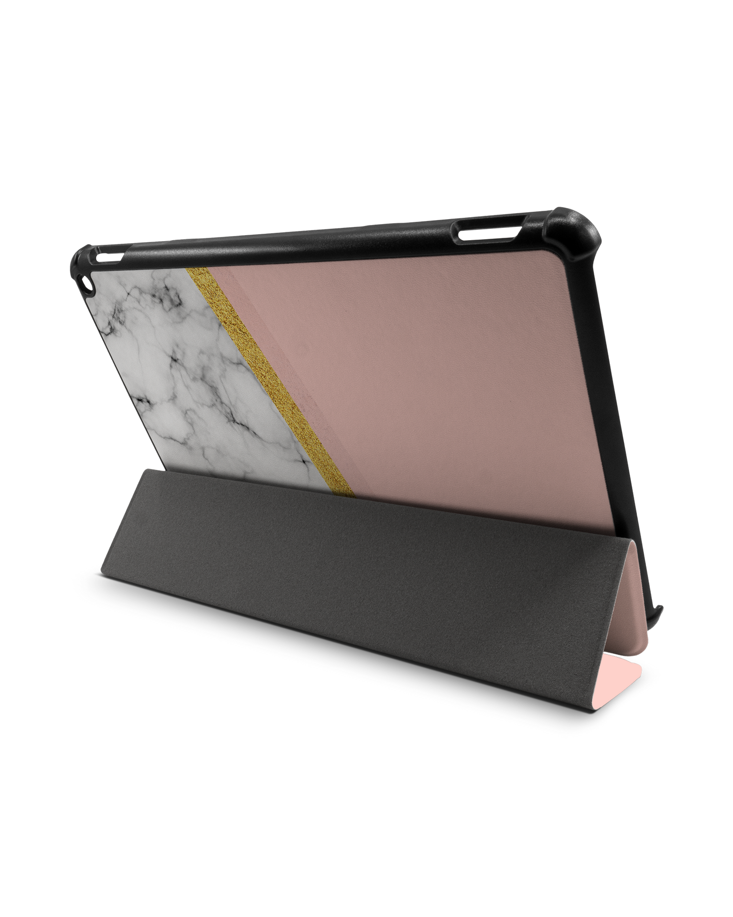 Marble Slice Tablet Smart Case for Amazon Fire HD 10 (2021): Used as Stand