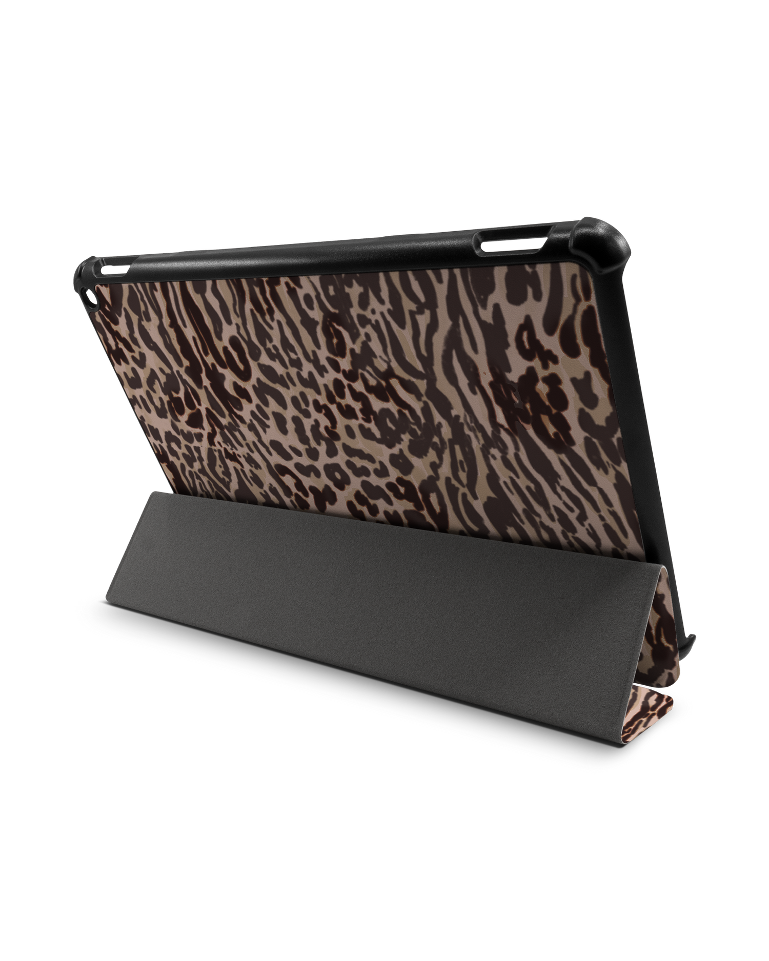 Animal Skin Tough Love Tablet Smart Case for Amazon Fire HD 10 (2021): Used as Stand
