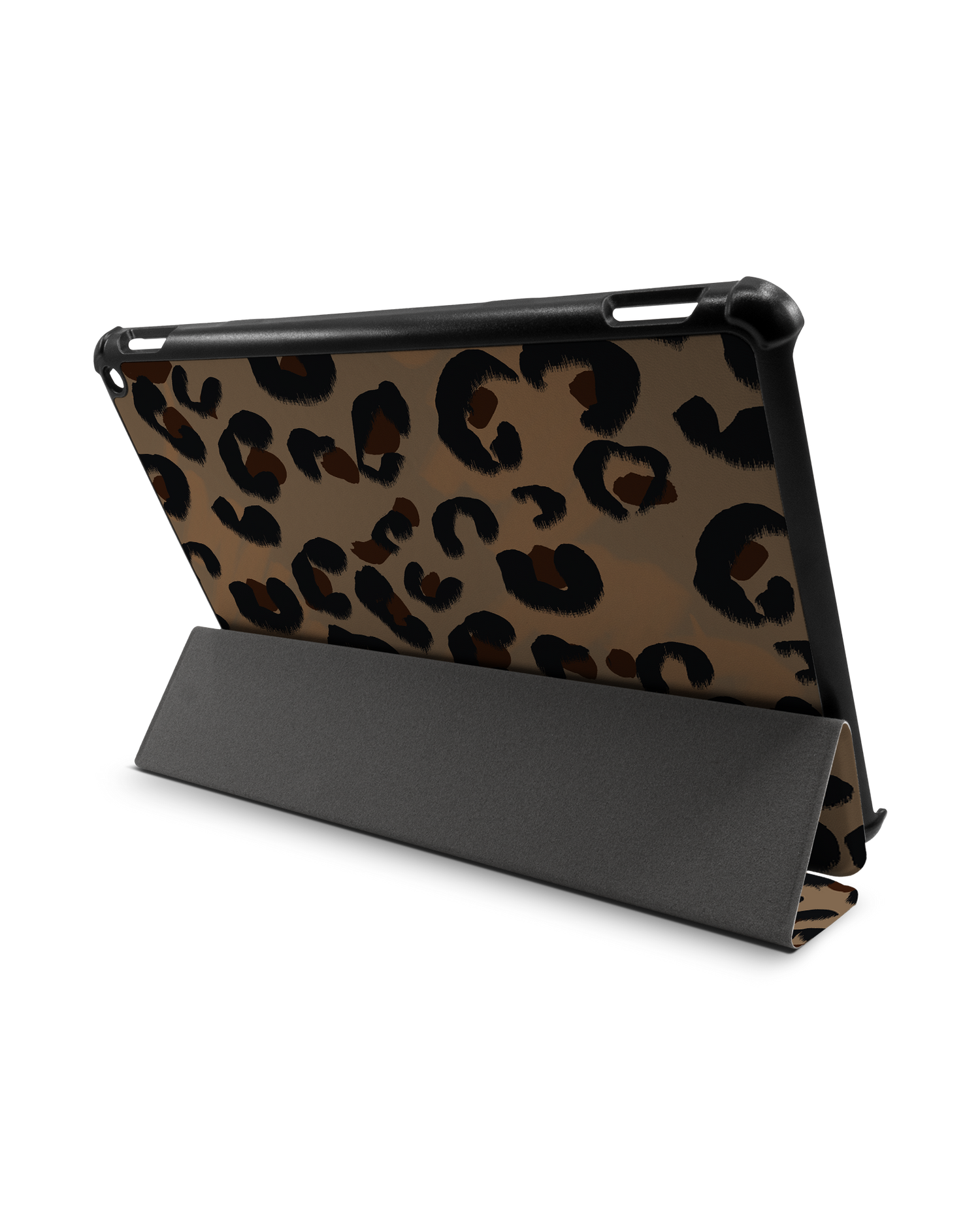 Leopard Repeat Tablet Smart Case for Amazon Fire HD 10 (2021): Used as Stand