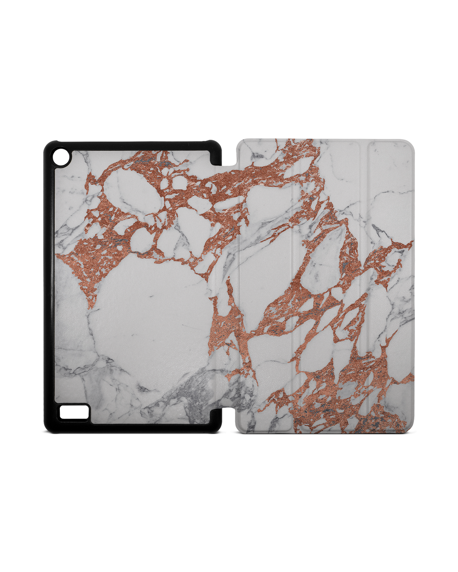 Marble Mix Tablet Smart Case for Amazon Fire 7: Opened