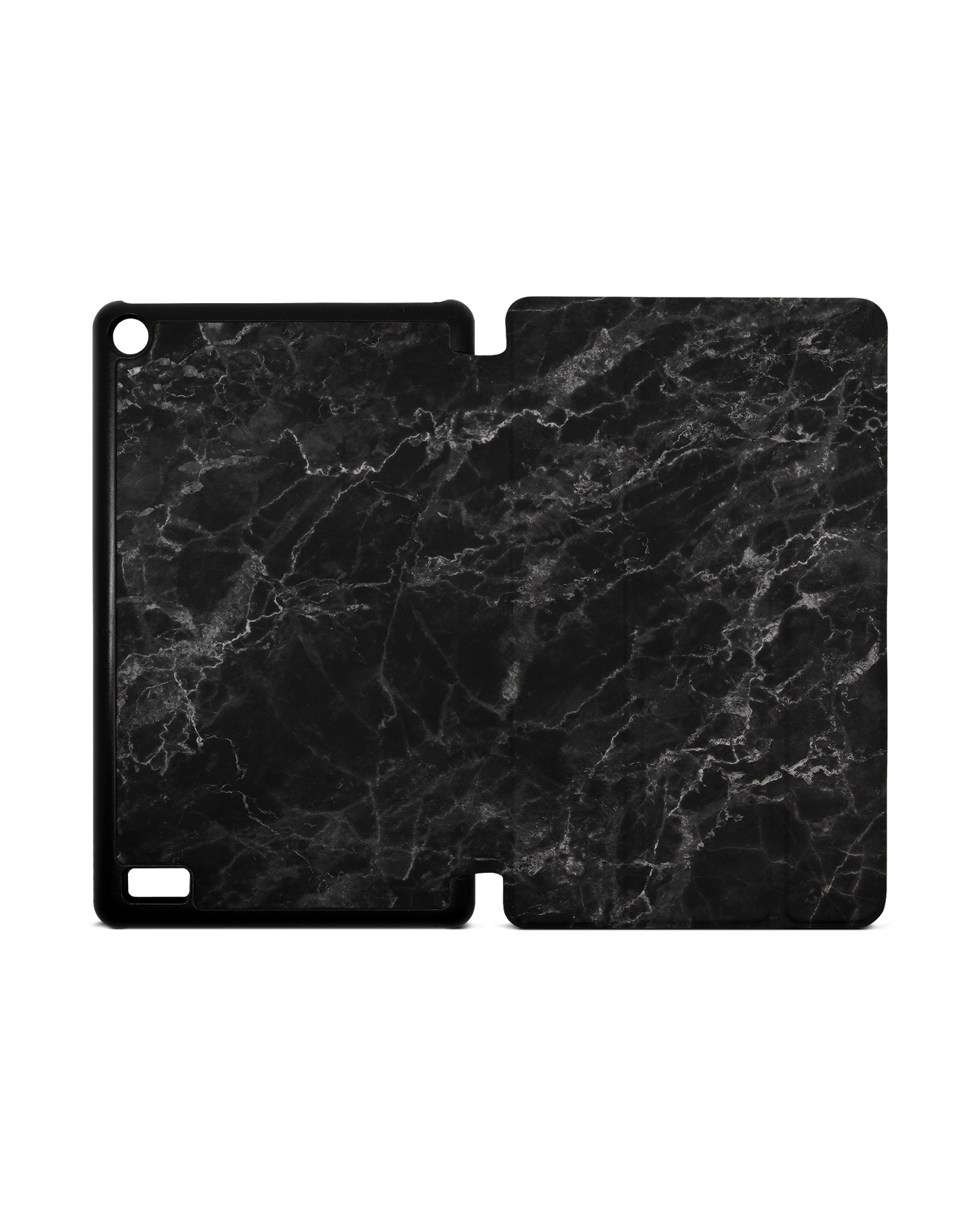 Midnight Marble Tablet Smart Case for Amazon Fire 7: Opened