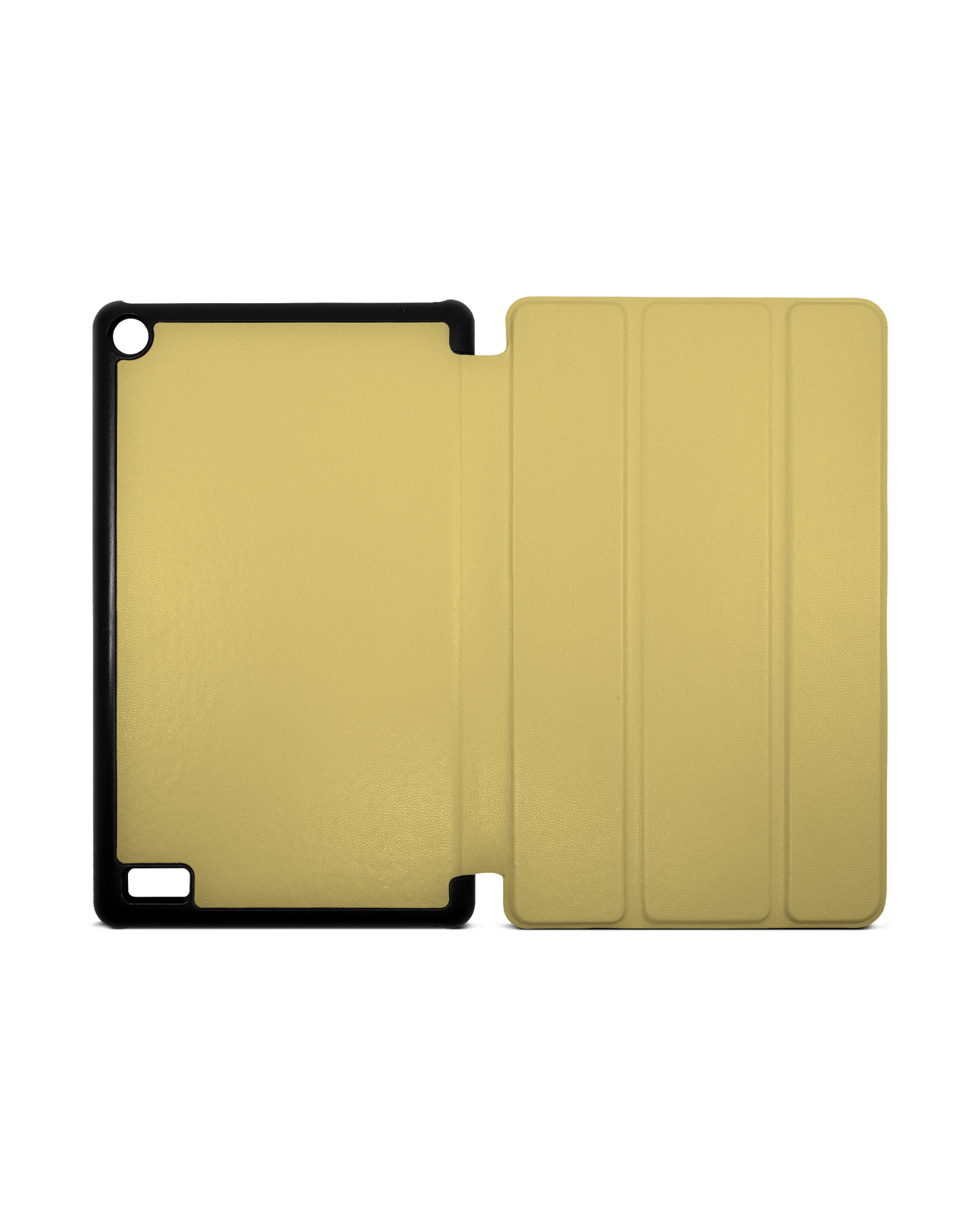 LIGHT YELLOW Tablet Smart Case for Amazon Fire 7: Opened