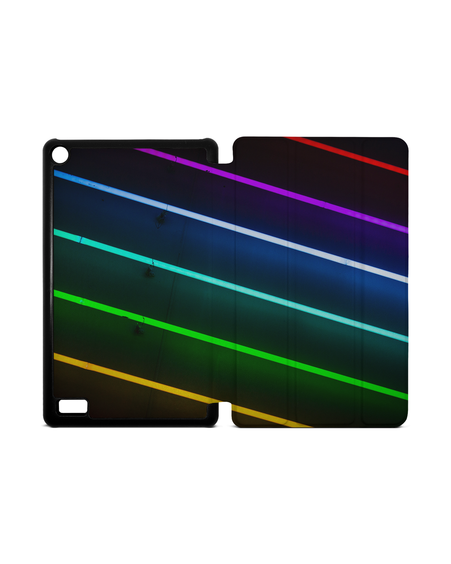 LGBTQ Tablet Smart Case for Amazon Fire 7: Opened