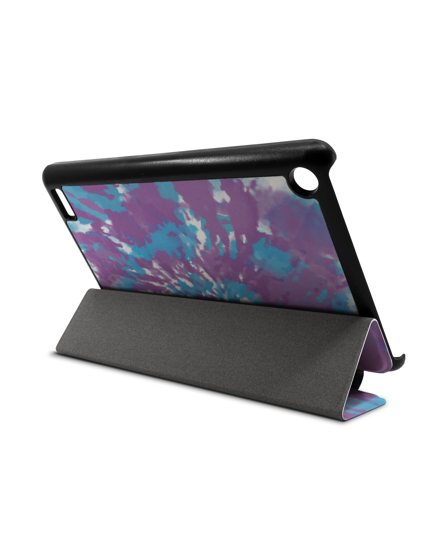 Classic Tie Dye Tablet Smart Case for Amazon Fire 7: Used as Stand