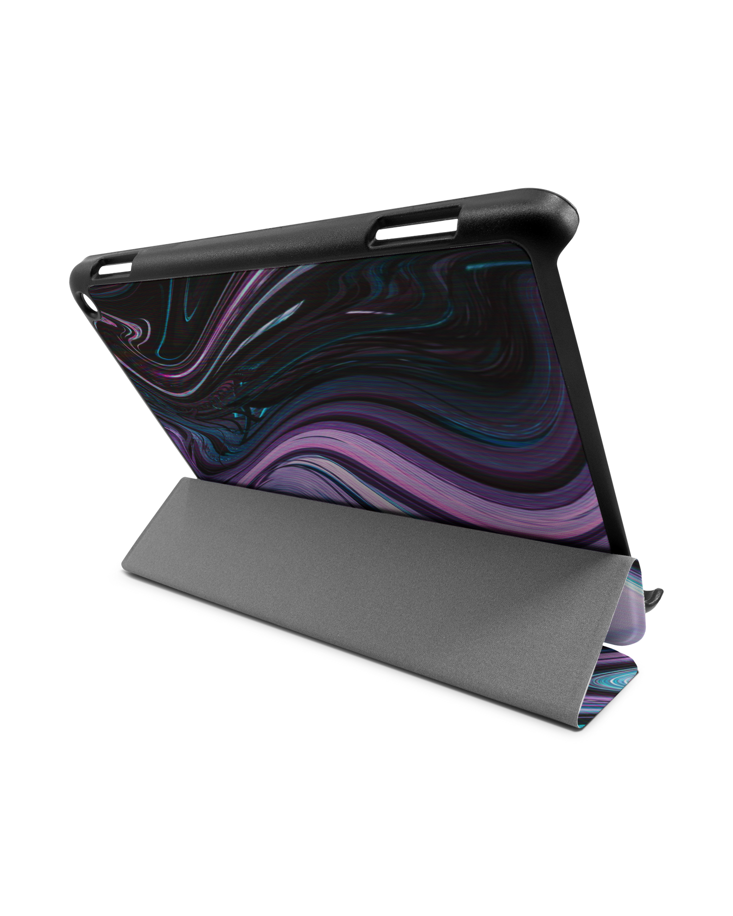 Digital Swirl Tablet Smart Case for Amazon Fire HD 8 (2022), Amazon Fire HD 8 Plus (2022), Amazon Fire HD 8 (2020), Amazon Fire HD 8 Plus (2020): Used as Stand