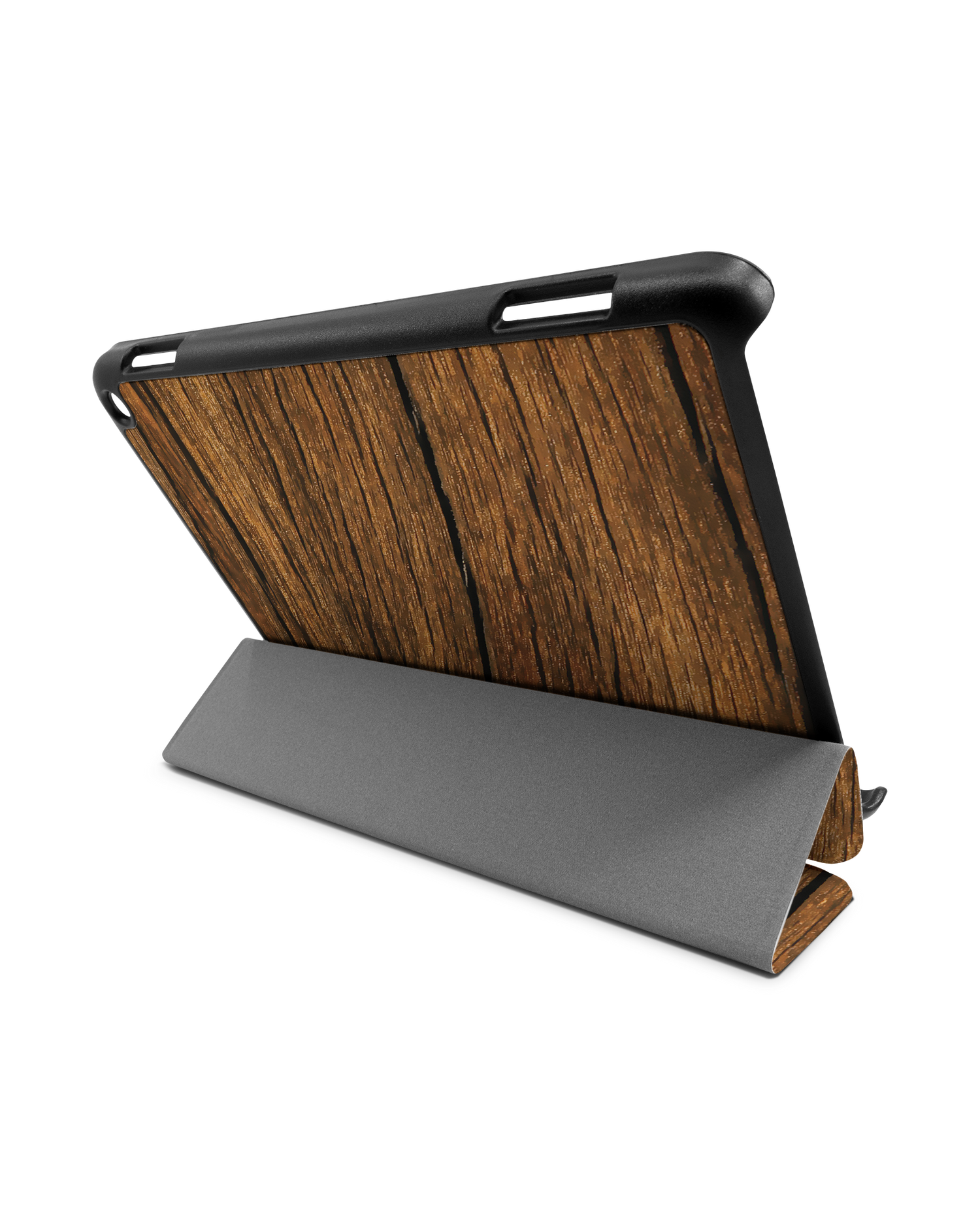 Wood Tablet Smart Case for Amazon Fire HD 8 (2022), Amazon Fire HD 8 Plus (2022), Amazon Fire HD 8 (2020), Amazon Fire HD 8 Plus (2020): Used as Stand