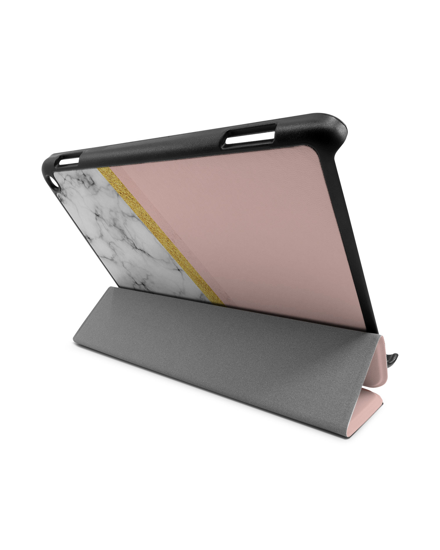 Marble Slice Tablet Smart Case for Amazon Fire HD 8 (2022), Amazon Fire HD 8 Plus (2022), Amazon Fire HD 8 (2020), Amazon Fire HD 8 Plus (2020): Used as Stand