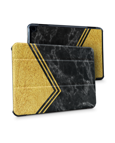 Gold Marble Tablet Smart Case for Amazon Fire HD 8 (2022), Amazon Fire HD 8 Plus (2022), Amazon Fire HD 8 (2020), Amazon Fire HD 8 Plus (2020)