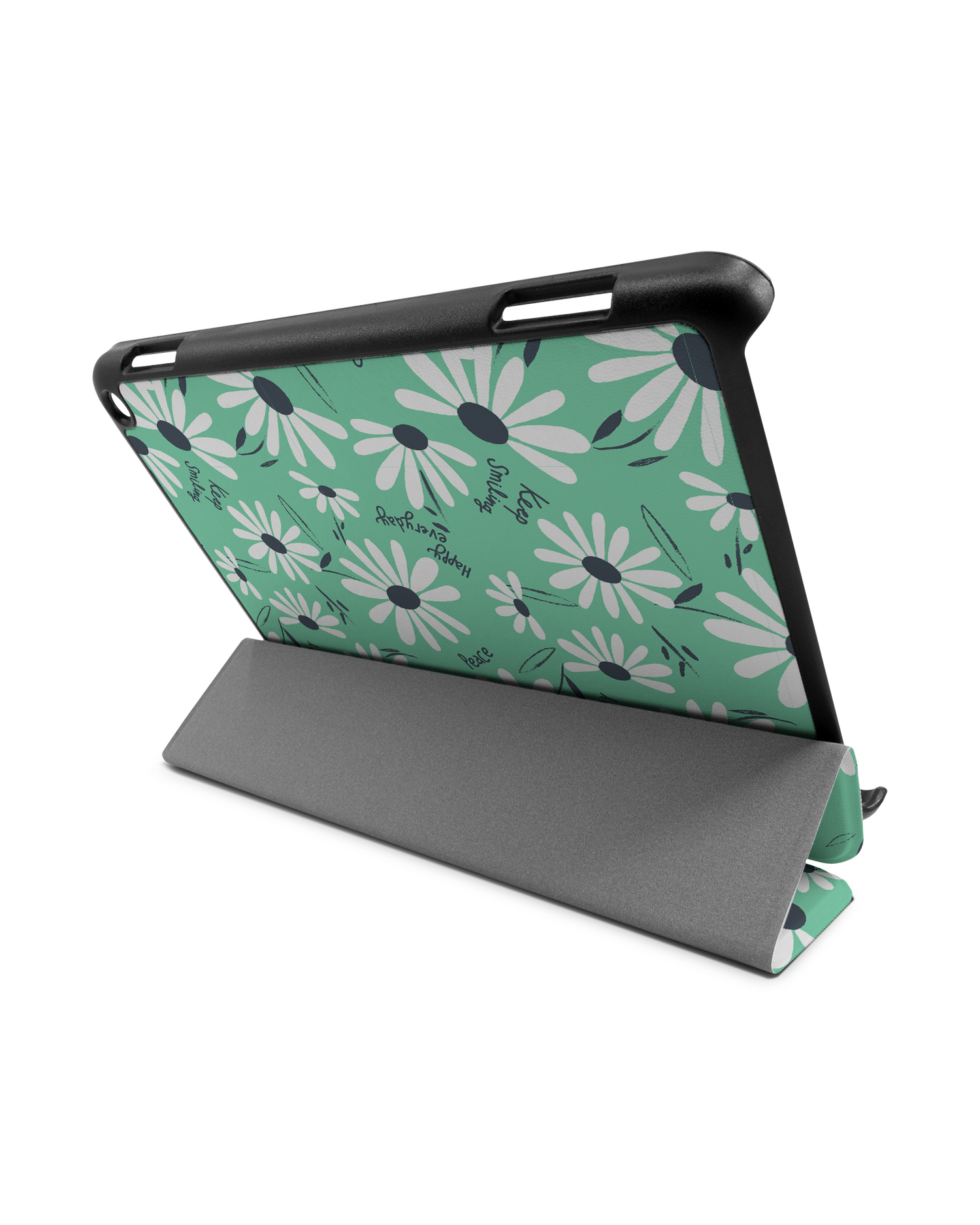 Positive Daisies Tablet Smart Case for Amazon Fire HD 8 (2022), Amazon Fire HD 8 Plus (2022), Amazon Fire HD 8 (2020), Amazon Fire HD 8 Plus (2020): Used as Stand